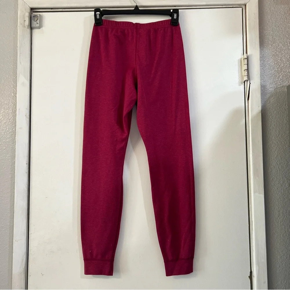 Patagonia Girls Base Layer Pants Capilene 3 Midweight Berry Pink Large 12 - Picture 3 of 8